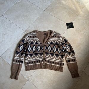 Stetson Womens Aztec Gold Cardigan